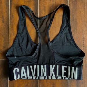 Calvin Klein Mesh Back Sports Bra